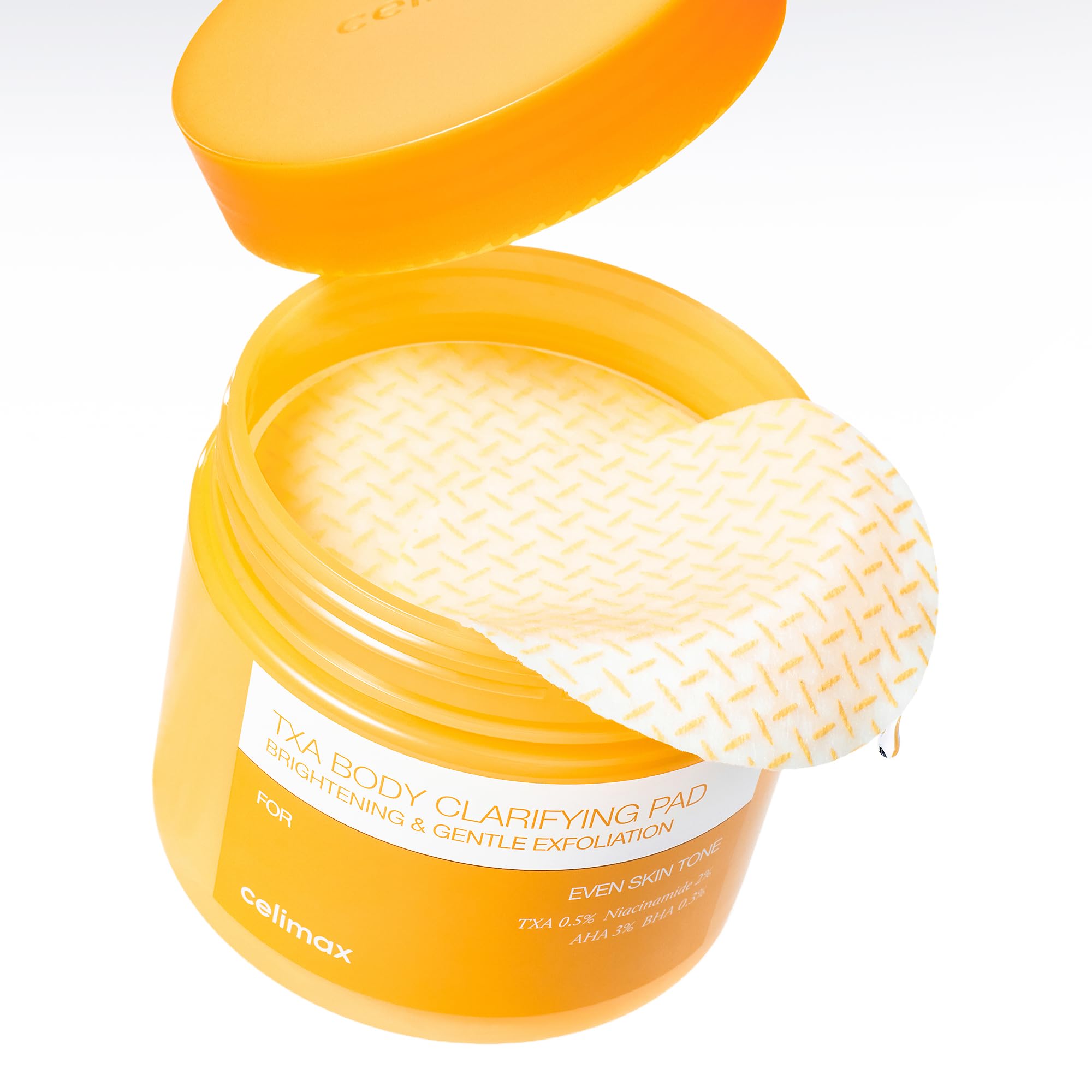 Ķermeņa pīlinga spilventiņi Celimax TXA Body Clarifying Pad