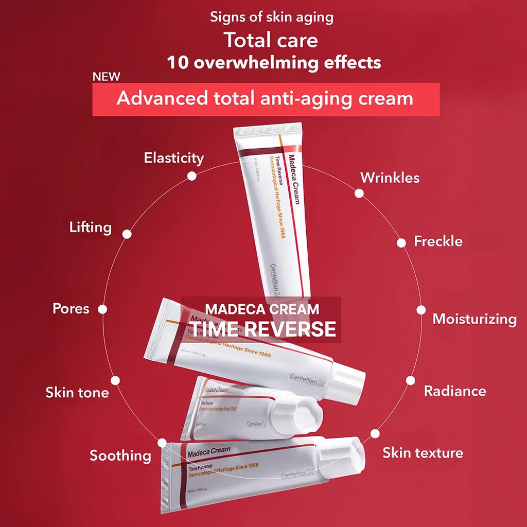 Укрепляющий крем Centellian24 Madeca Cream Time Reverse Season