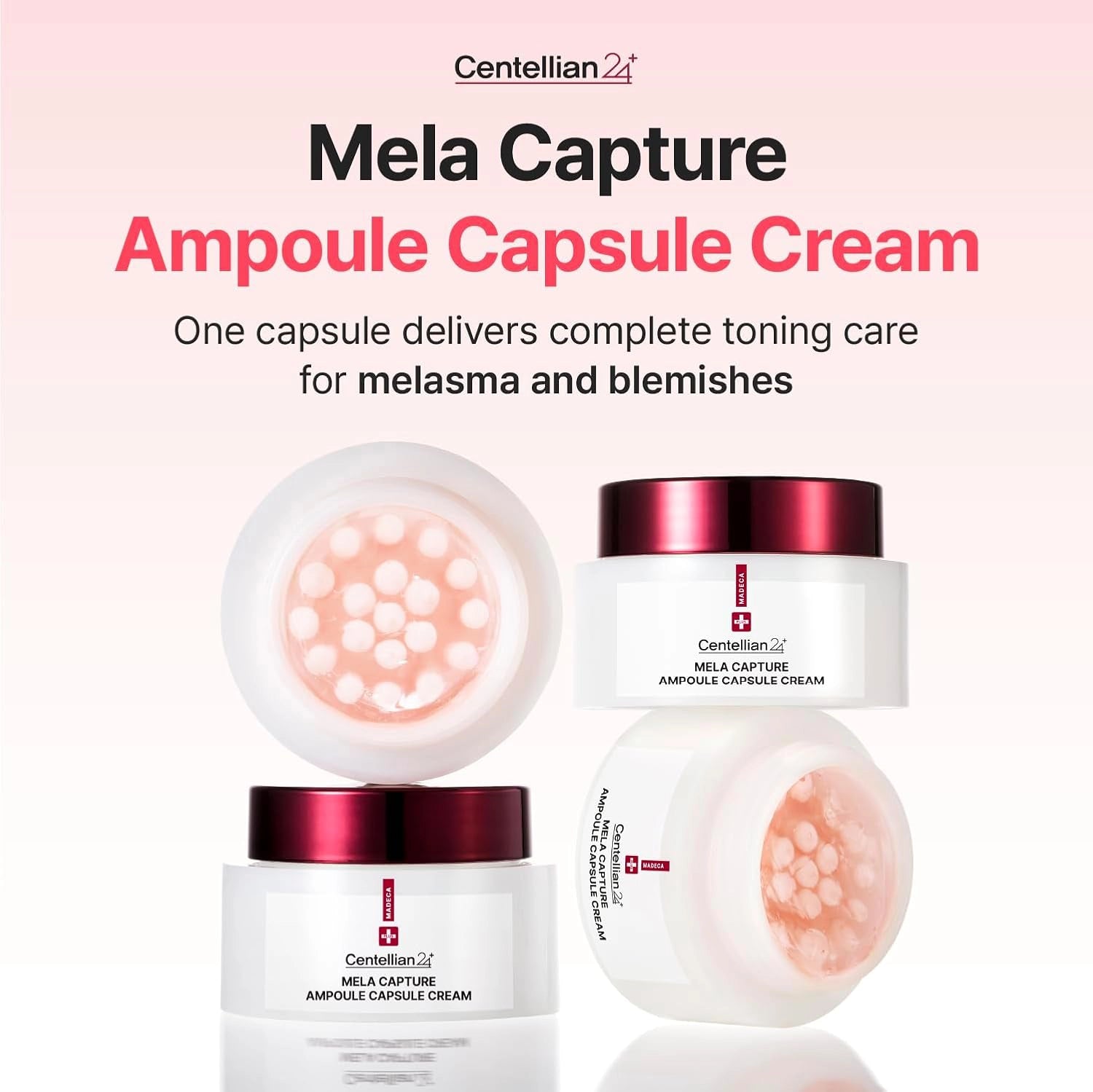 Pigmentāciju koriģējošs krēms Centellian24 Madeca Mela Capture Ampoule Capsule Cream