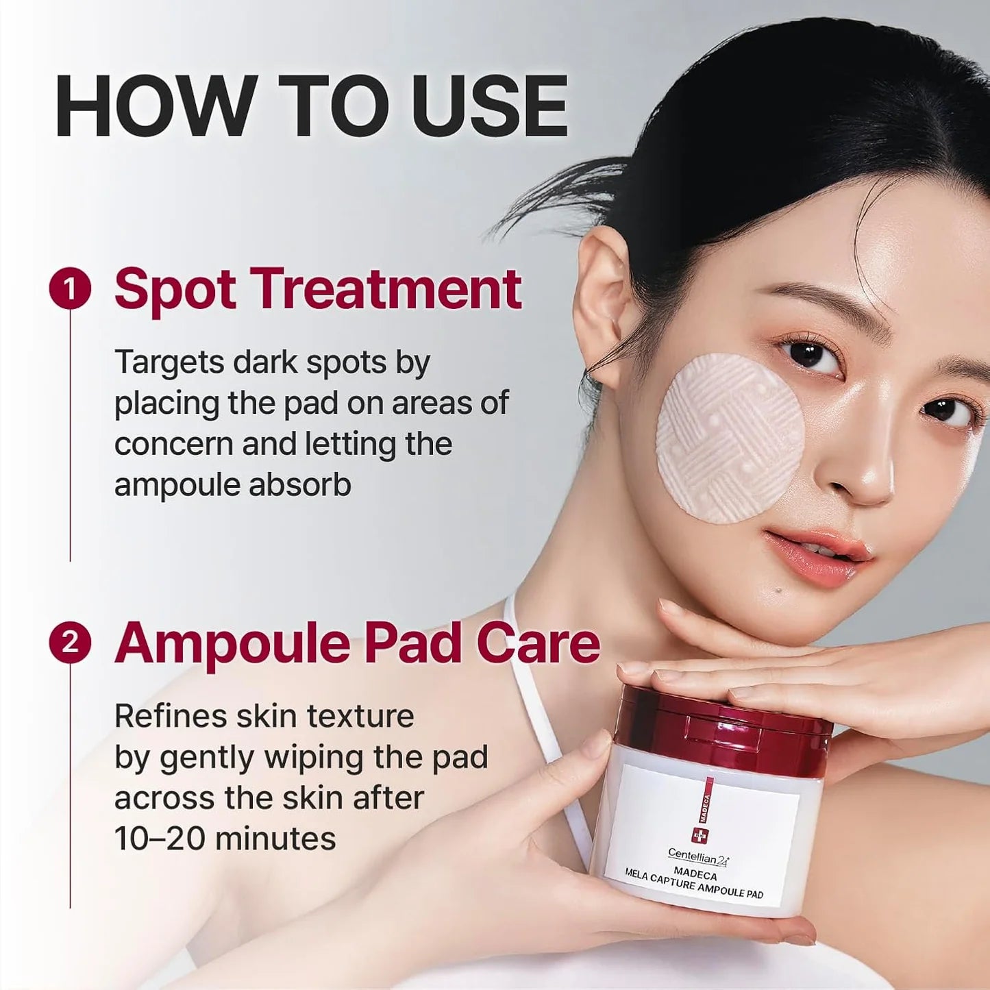 Ампульные пэды Centellian24 Madeca Mela Capture Ampoule Pad