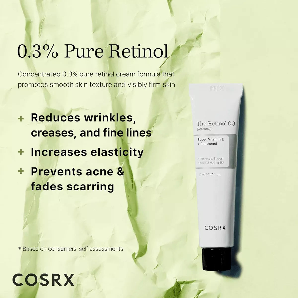 Антивозрастной крем с 0,3% ретинола Cosrx The Retinol 0.3 Cream