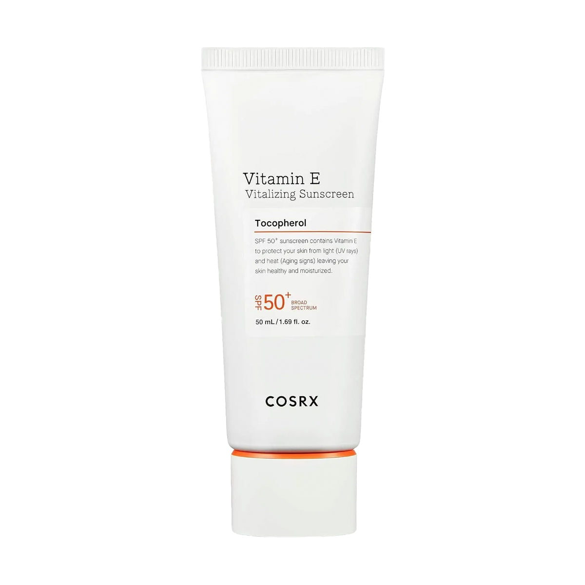 Лёгкий солнцезащитный крем COSRX Vitamin E Vitalizing Sunscreen SPF50 PA++++
