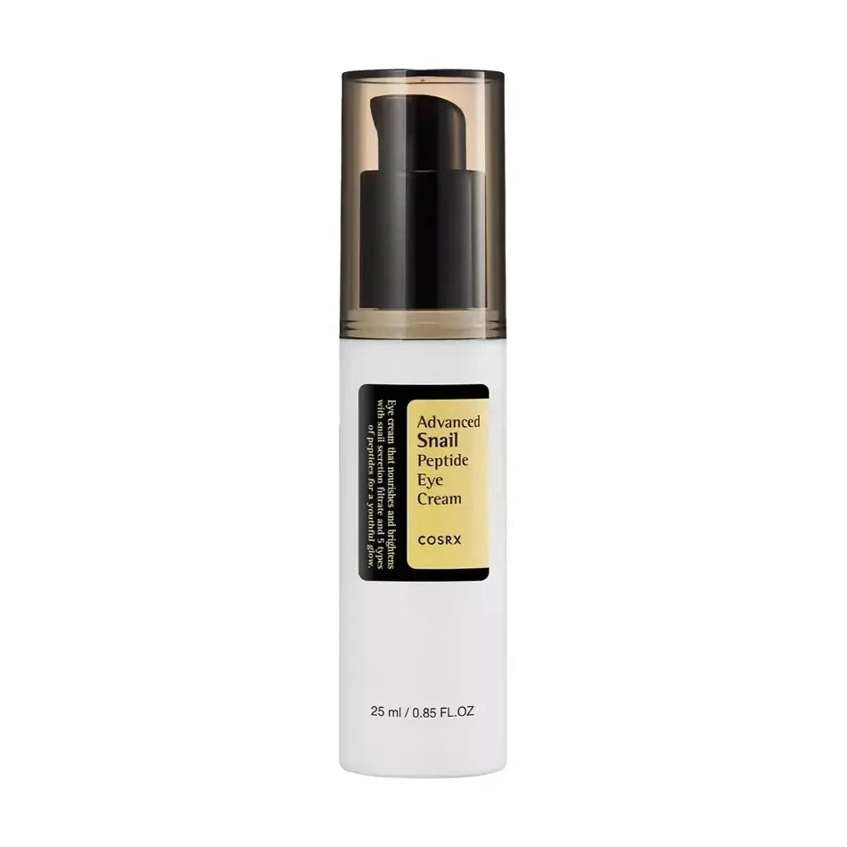 Krēms priekš acu plakstiņiem ar peptīdiem pret grumbām Cosrx Advanced Snail Peptide Eye Cream