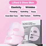 Hidrogēla liftinga maska ar peptīdiem Cosrx The Peptide Collagen Lifting Glow Hydrogel Mask