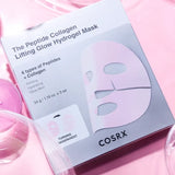 Hidrogēla liftinga maska ar peptīdiem Cosrx The Peptide Collagen Lifting Glow Hydrogel Mask