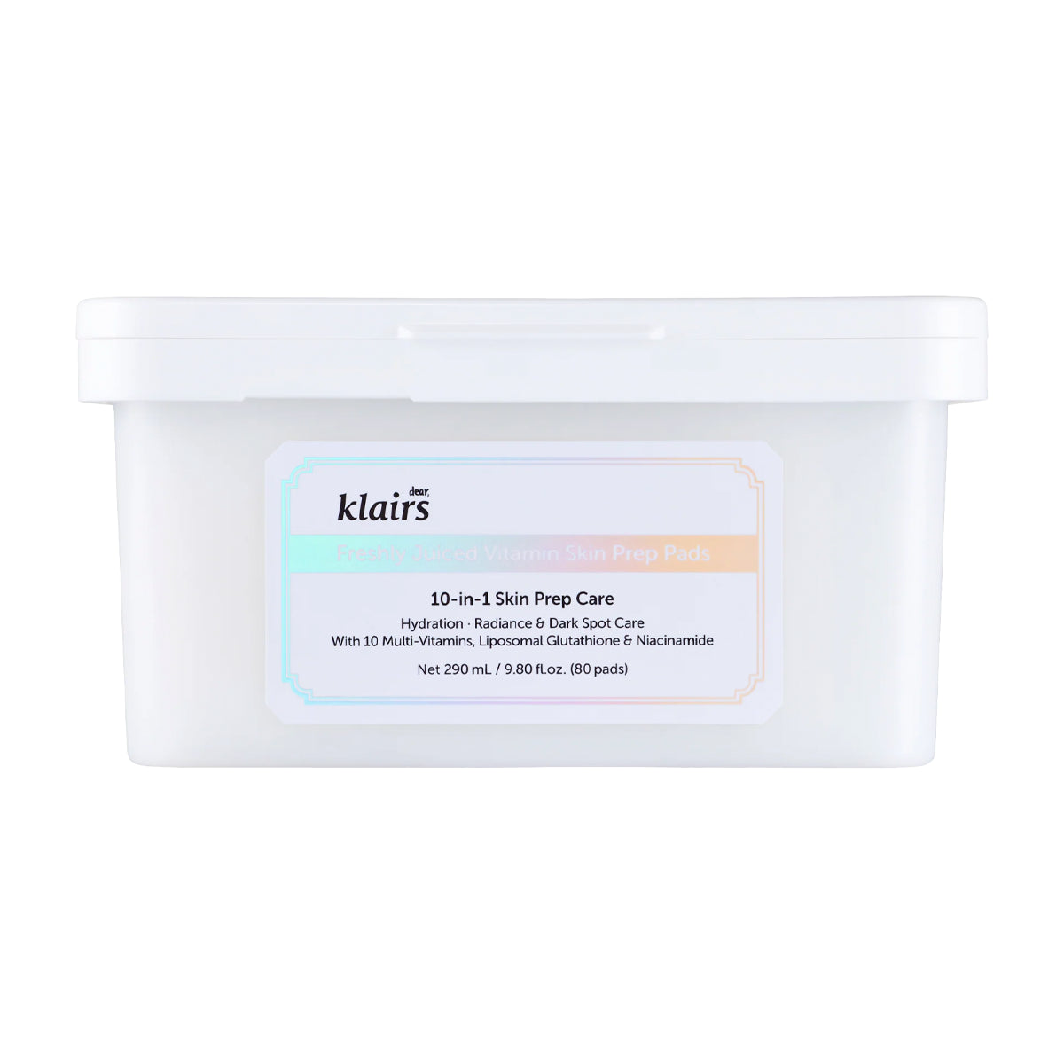 Tonera spilventiņi ar vitamīniem Dear Klairs Vitamin Skin Prep Pads