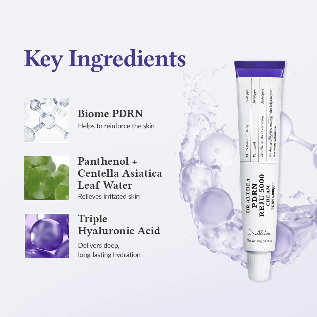 Восстанавливающий крем для упругости кожи Dr. Althea PDRN Reju 5000 Cream
