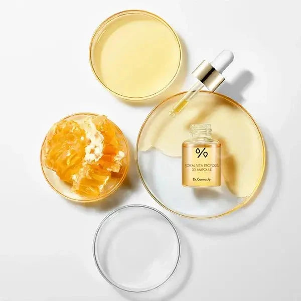 Ampula ar propolisu sejas ādas toņa uzlabošanai Dr.Ceuracle Royal Vita Propolis 33 Ampoule