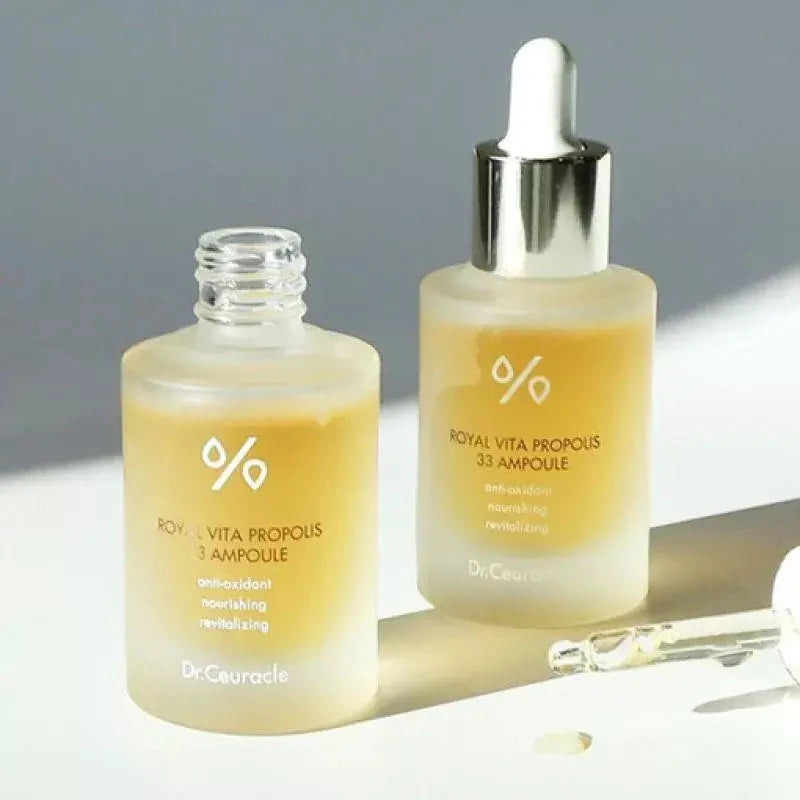 Ampula ar propolisu sejas ādas toņa uzlabošanai Dr.Ceuracle Royal Vita Propolis 33 Ampoule