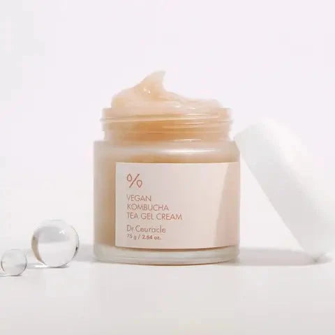 Mitrinošs vegānais krēms ar kombuču Dr.Ceuracle Vegan Kombucha Tea Gel Cream