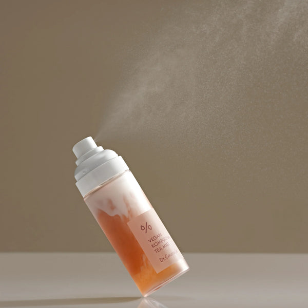 Mitrinošais divfāžu mists Dr.Ceuracle Vegan Kombucha Tea Mist