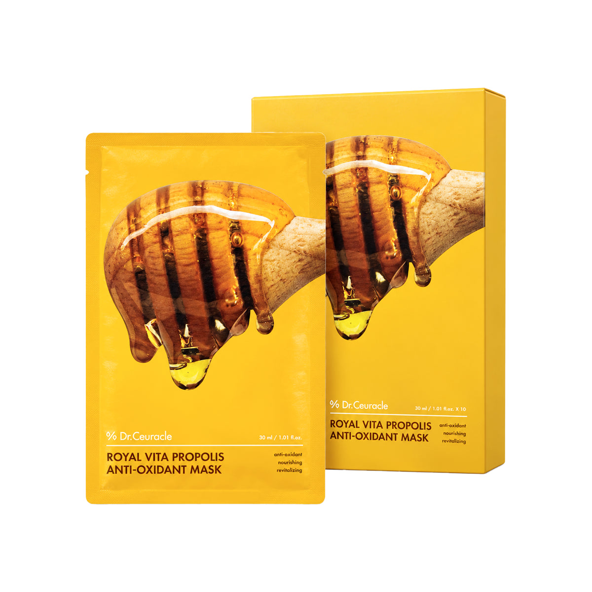 Тканевая маска для лица с экстрактом прополиса Dr.Ceuracle Vita Propolis Antioxidant Mask