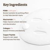 Sejas un kakla maska Dr. Reju-All Advanced PDRN Rejuvenating Mask