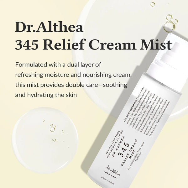Успокаивающий крем-мист для восстановления кожи Dr. Althea 345 Relief Cream Mist