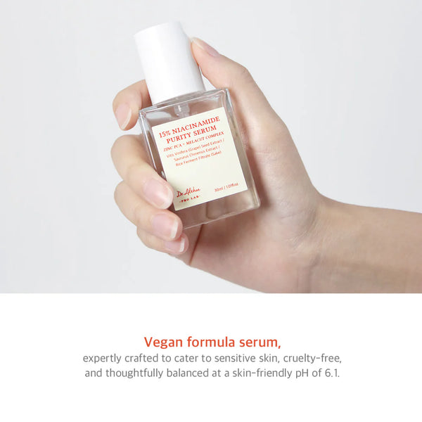 Balinošs serums ar niacinamīdu un cinku Dr. Althea Niacinamide Purity Serum