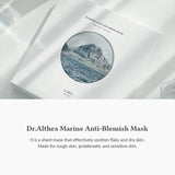 Pretnovecošanās maska iekaisumu novēršanai Dr. Althea Pro Lab Marine Anti-Blemish Mask