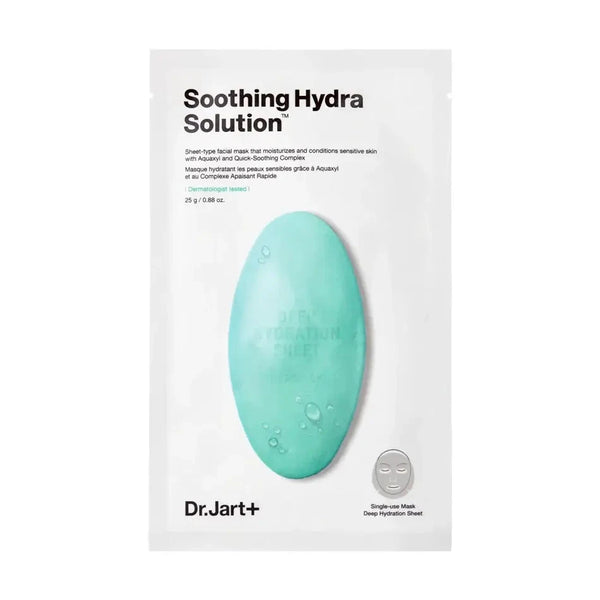 Nomierinoša auduma maska ar aloe vera Dr. Jart+ Soothing Hydra Solution