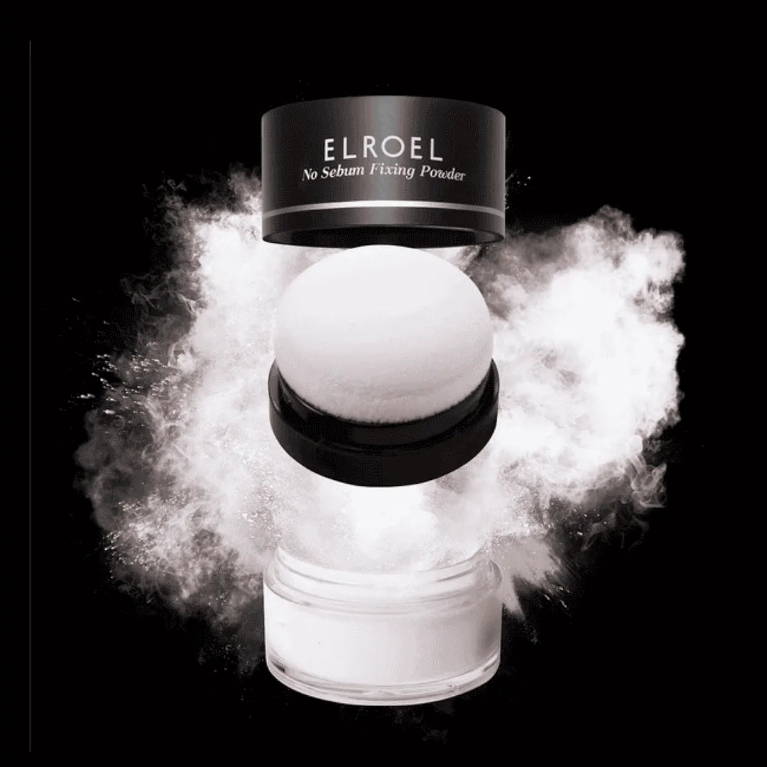 Smalks fiksējošs pūderis ELROEL No Sebum Fixing Powder