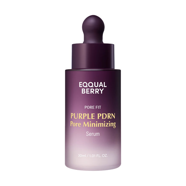 Сыворотка для сужения пор и восстановления кожи EQQUALBERRY Purple PDRN Pore Minimizing Serum