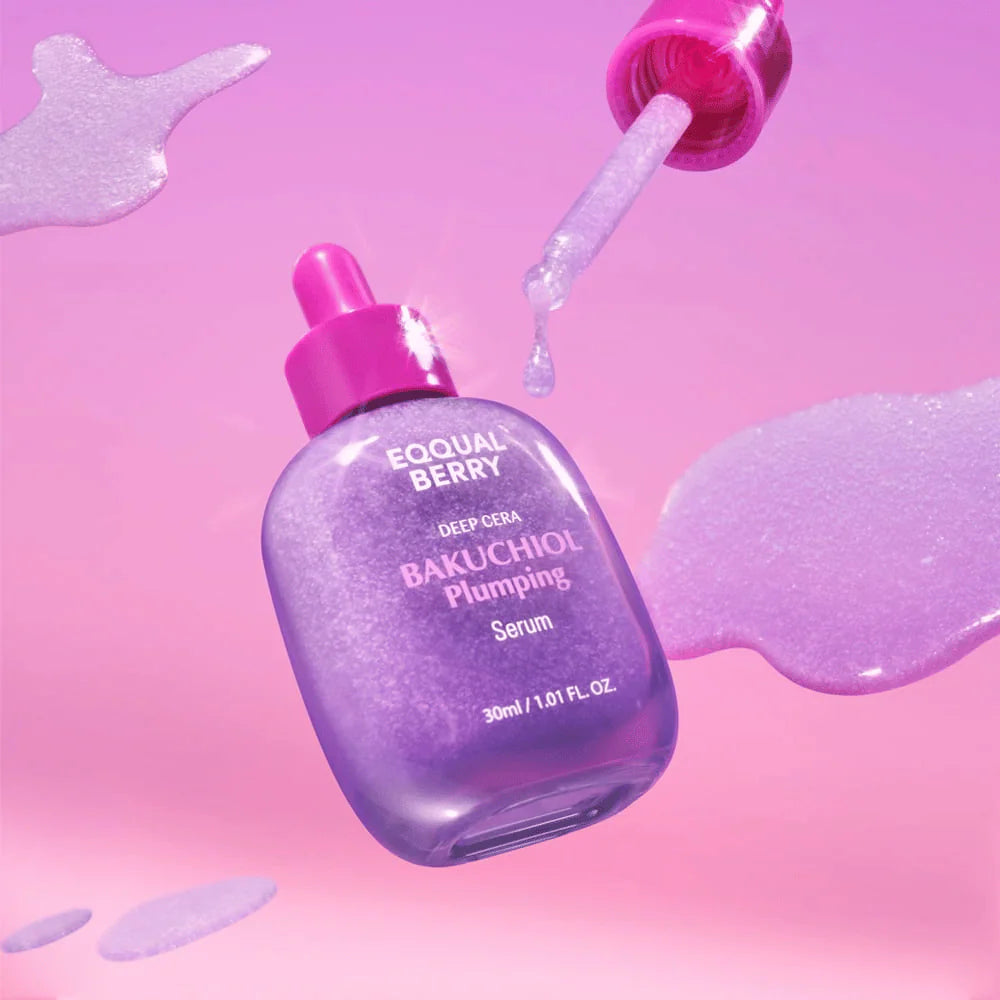 Антивозрастная сыворотка с бакучиолом и 13 пептидами EQQUALBERRY Bakuchiol Plumping Serum