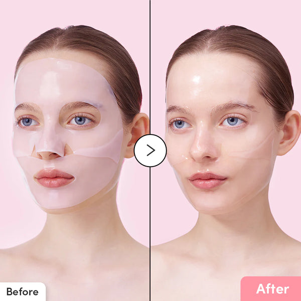 Kolagēna hidrogelas maska ādas tvirtumam EQQUALBERRY Collagen Pore Tight Up Hydrogel Mask