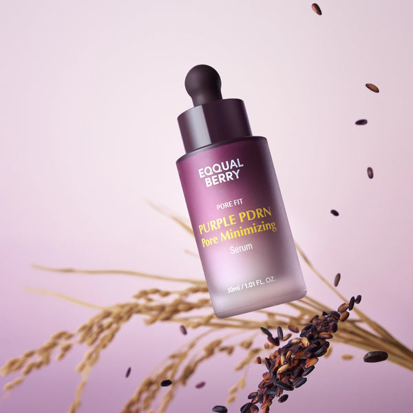 Сыворотка для сужения пор и восстановления кожи EQQUALBERRY Purple PDRN Pore Minimizing Serum