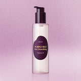 Очищающее гидрофильное масло для пор и гладкости кожи EQQUALBERRY Purple Rice Pore Smoothing Cleansing Oil