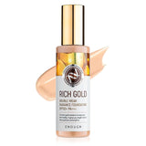 Сияющий тональный крем ENOUGH Rich Gold Double Wear Radiance Foundation SPF50+ PA+++