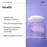 Poru sašaurinoši tonera spilventiņi FRANKLY Closer Pore Tightening Toner Pads