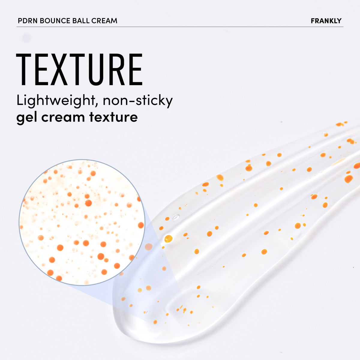 Гель-крем с PDRN FRANKLY PDRN Bounce Ball Cream