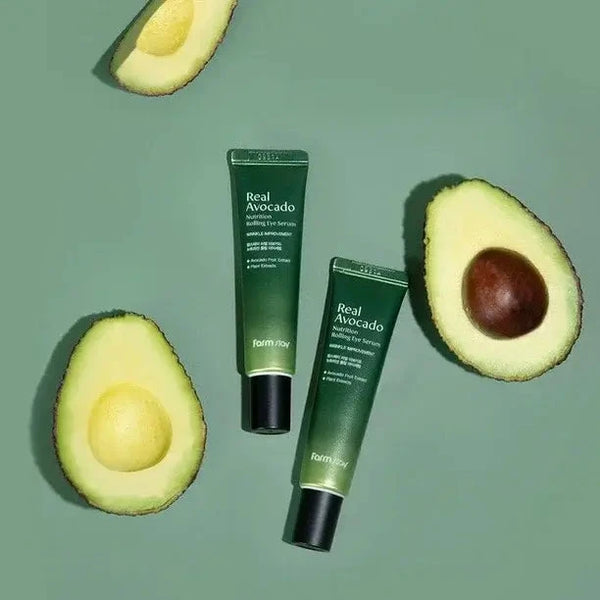 Barojošs krēms priekš acu plakstiņiem ar avokado eļļu FarmStay Real Avocado Nutrition Eye Cream