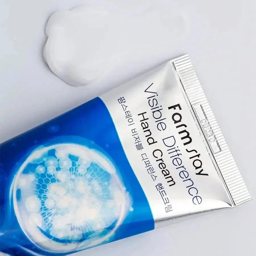 Roku krēms FarmStay Visible Difference Hand Cream Collagen