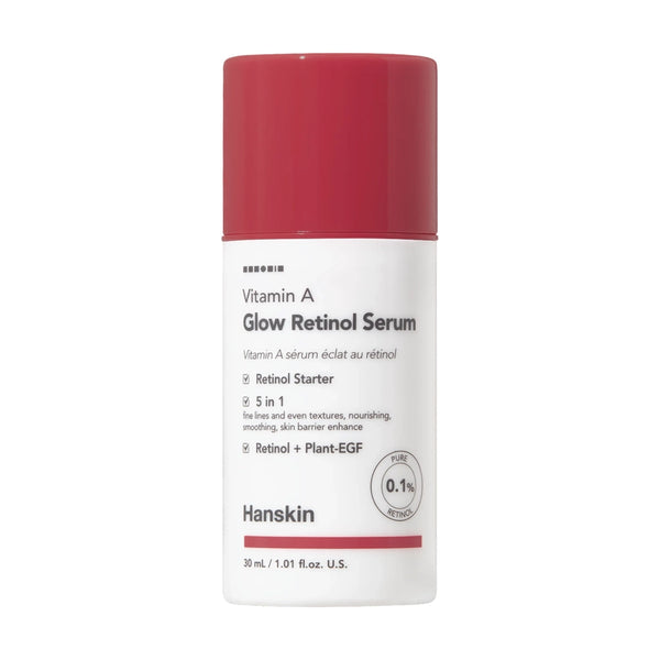 Serums mirdzuma piešķiršanai ādai Hanskin Vitamin A Glow Retinol Serum