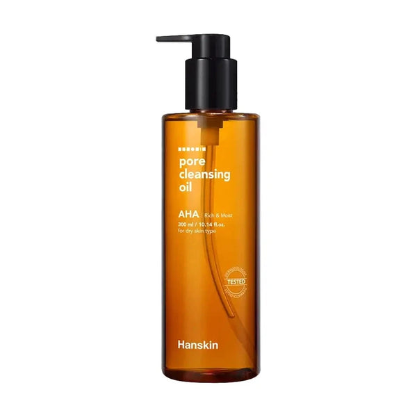 Hidrofīlā eļļa sausai ādai Hanskin Pore Cleansing Oil AHA
