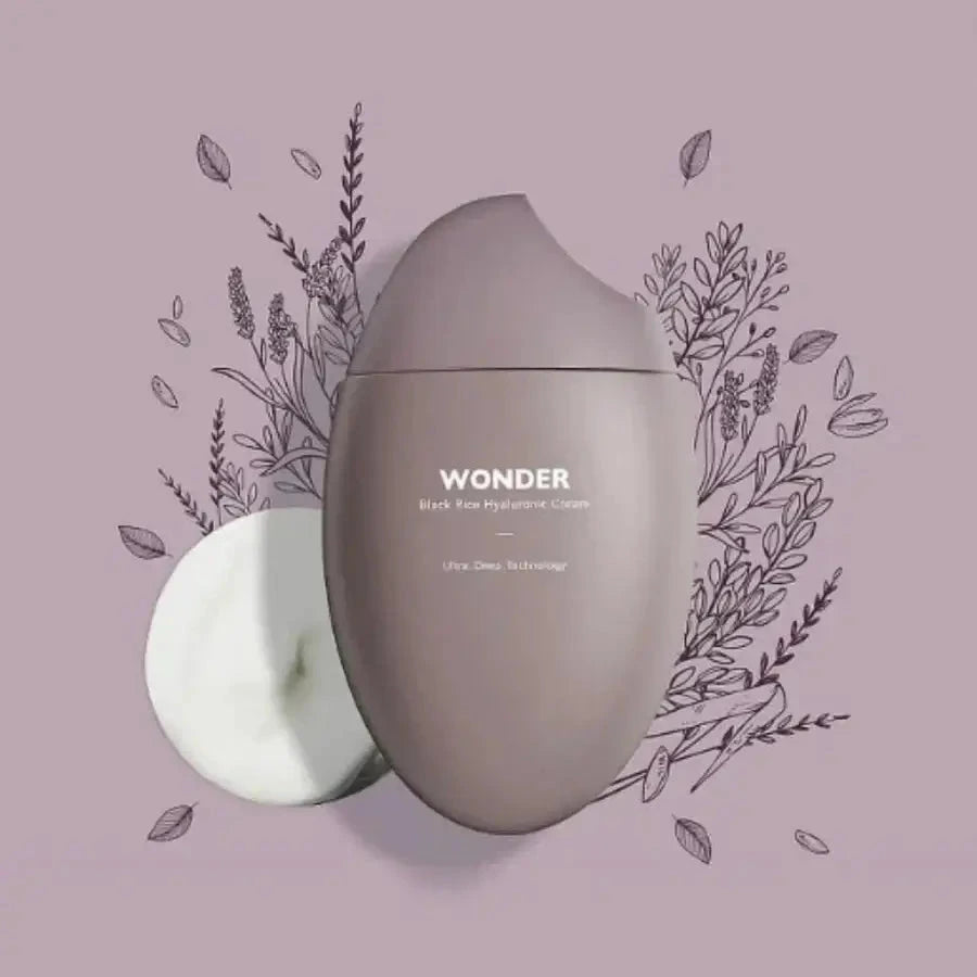 Krēms sejai ar hialuronskābi un melno rīsu ekstraktu Haruharu Wonder Black Rice Hyaluronic Cream