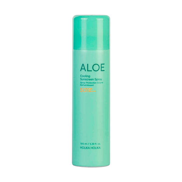 Охлаждающий солнцезащитный спрей Holika Holika Aloe Ice Cooling Sun Spray SPF50+ PA++++