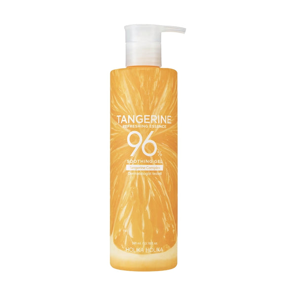 Atjaunojošs un nomierinošs gels Holika Holika Tangerine Refreshing Essence 96% Soothing Gel