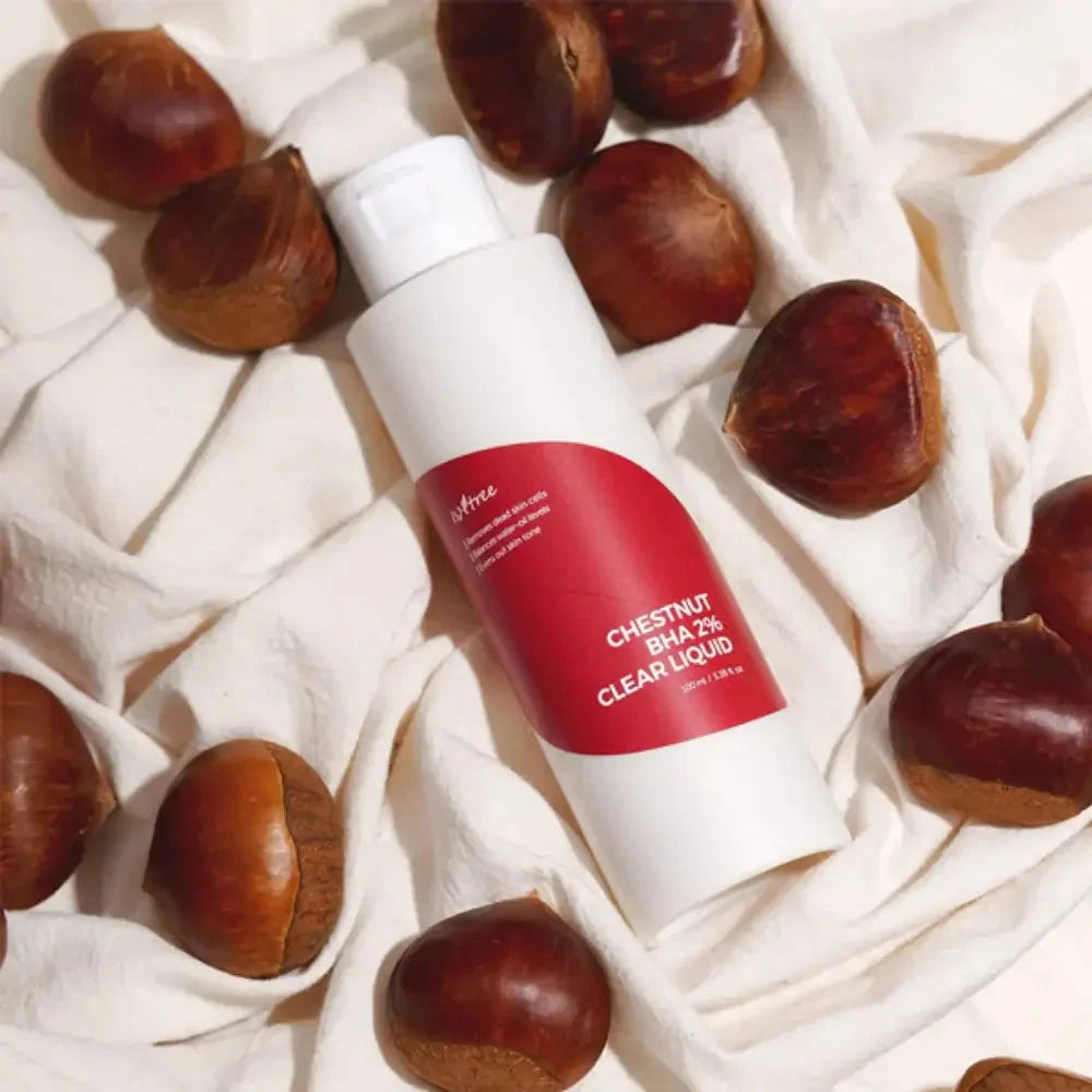 Skābekļa toniks poru attīrīšanai IsNtree Chestnut BHA 2% Clear Liquid