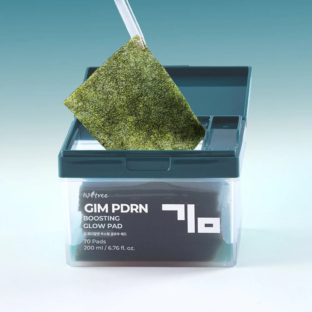 Mitrinošie tonizējošie spilventiņi ar PDRN Isntree Gim PDRN Boosting Glow Pad