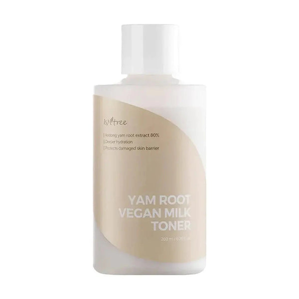 Barojošs toniks ar jamsa ekstraktu Isntree Yam Root Vegan Milk Toner