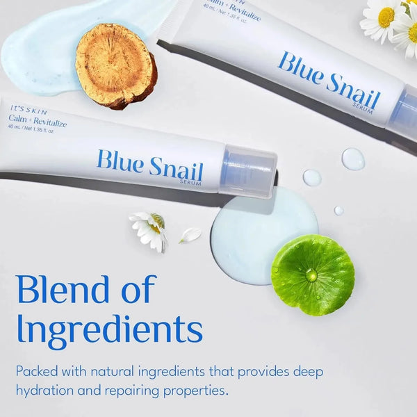 Serums sejai ar gliemežu mucīnu It's Skin Blue Snail Serum