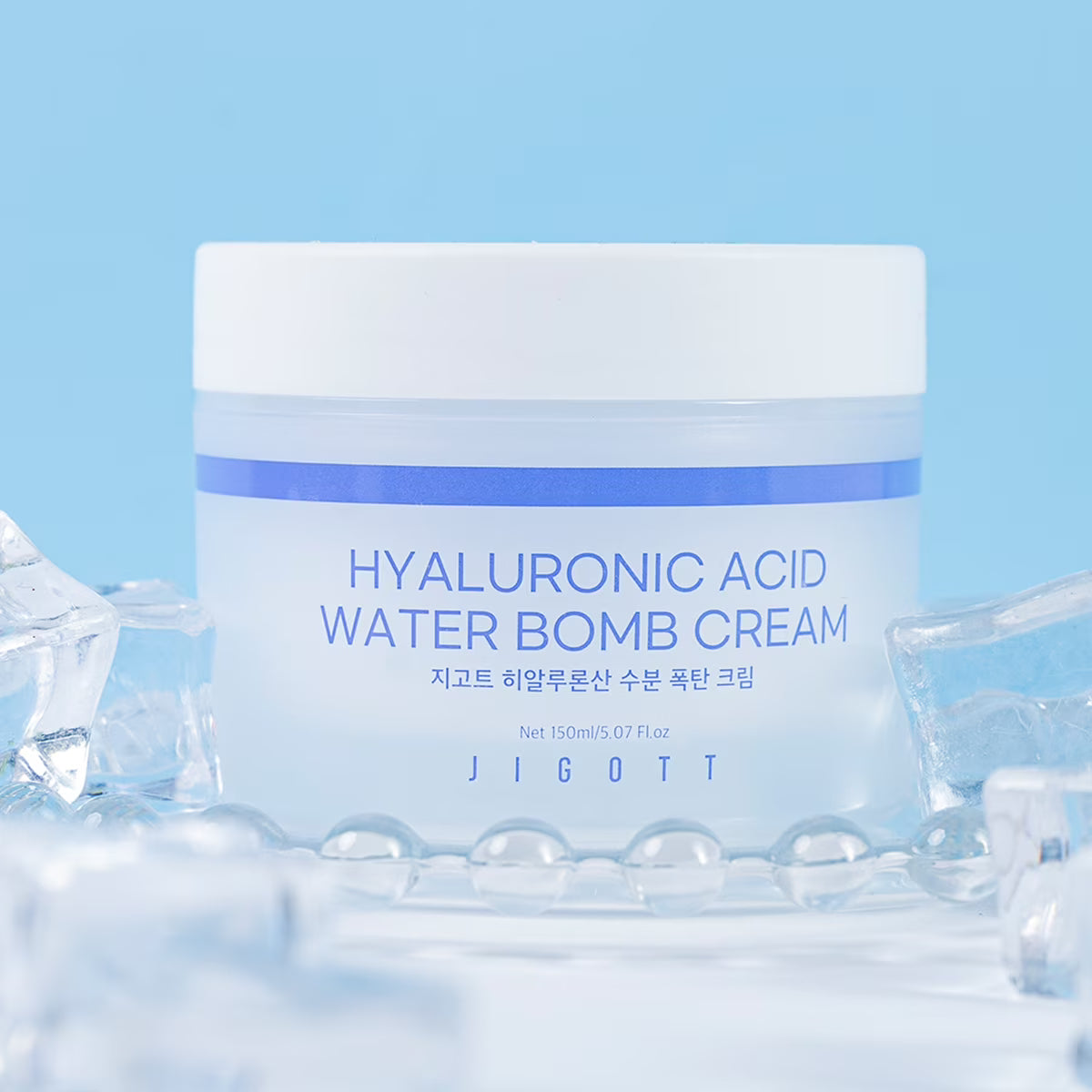 Увлажняющий крем для лица Jigott Hyaluronic Acid Water Bomb Cream