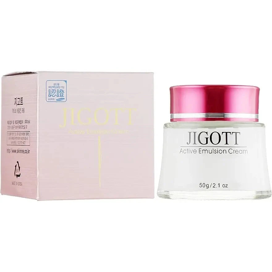 Intensīvi mitrinošs krēms sejai Jigott Active Emulsion Cream