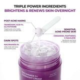 Nakts krēmsJumiso Niacinamide 5 + Overnight Cream
