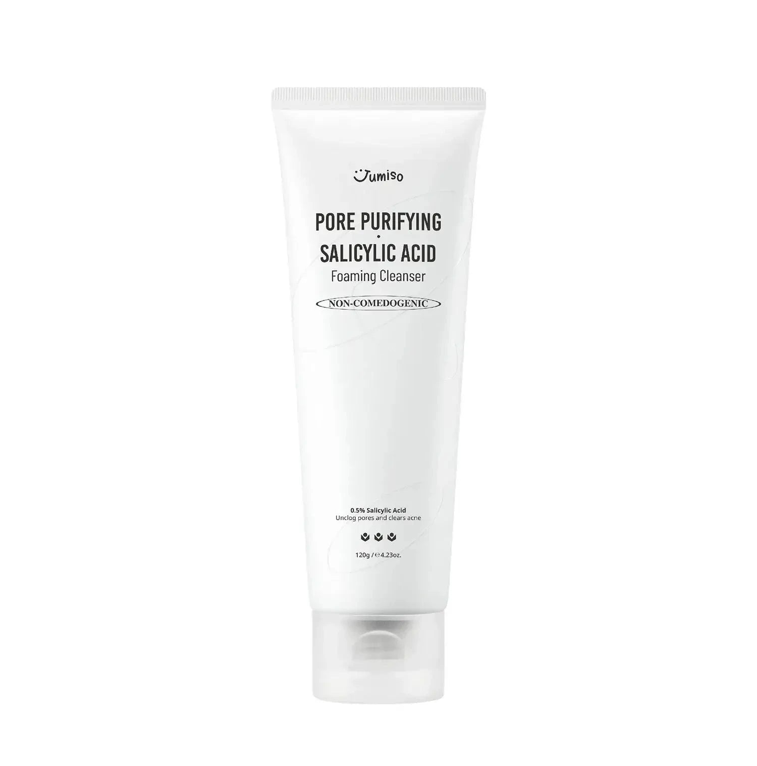 Putiņas poru attīrīšanai ar salicilskābi Jumiso Pore-Purifying Salicylic Acid Foaming Cleanser