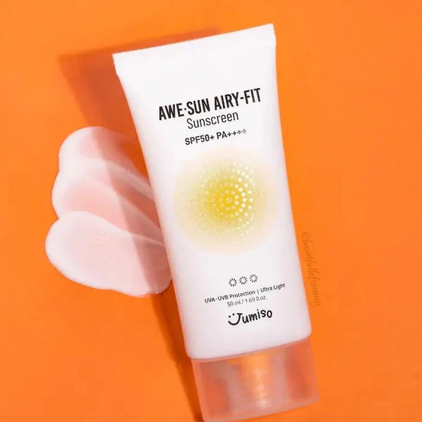 Viegls saules aizsargkrēms ar augstu aizsardzības pakāpi Jumiso Awe-sun airy-fit sunscreen SPF