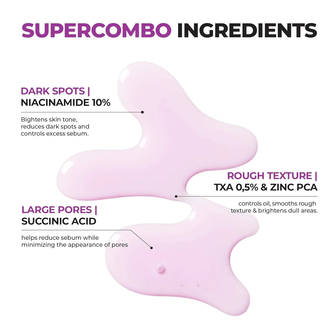Осветляющая и выравнивающая сыворотка Jumiso Niacinamide 10 Serum