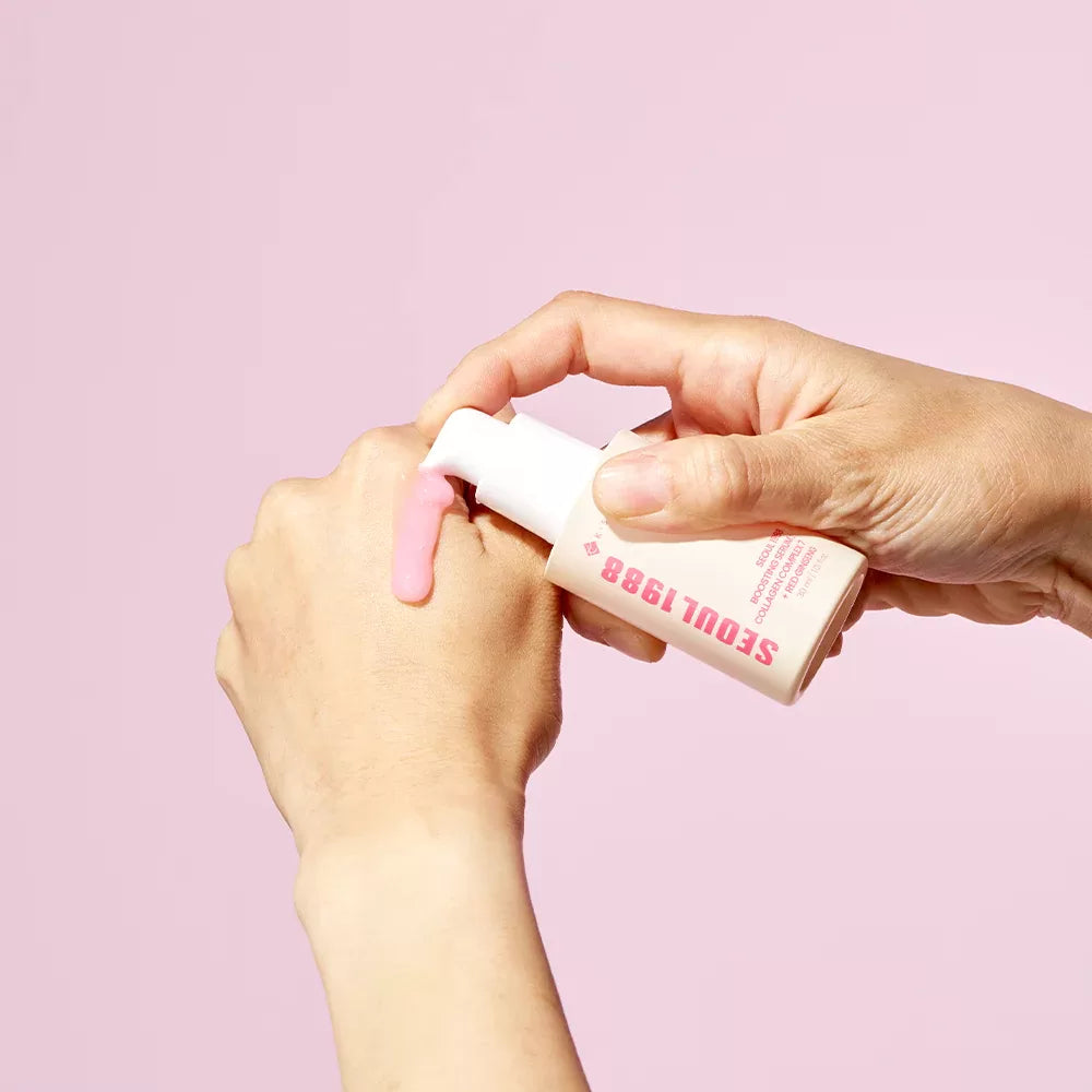 Liftinga serums K-SECRET Seoul 1988 Boosting Serum: Collagen Complex + Red Ginseng