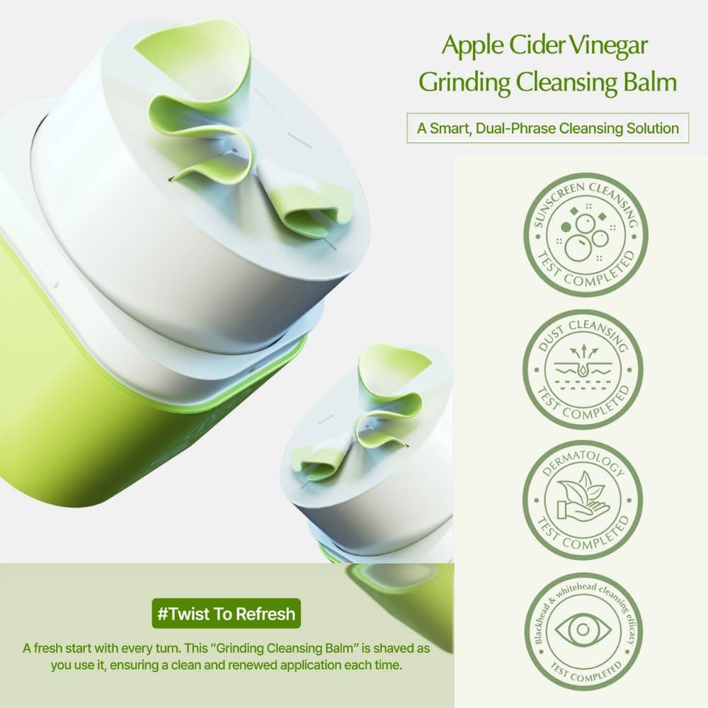 Attīrošs balzams Kaine Apple Cider Vinegar Grinding Cleansing Balm
