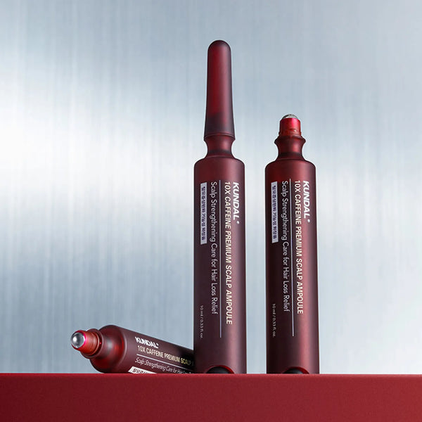 Stiprinošs serums galvas ādai Kundal 10X Caffeine Strengthening Scalp Serum